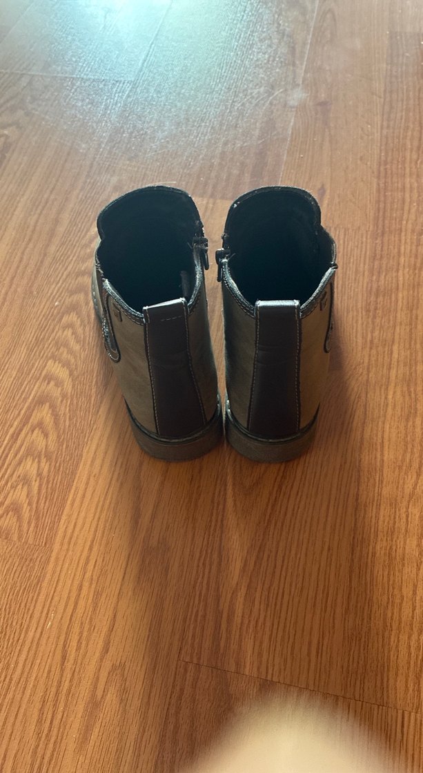 Kahverengi Süet Kadın Dolgu Topuklu Bot - Görsel 3