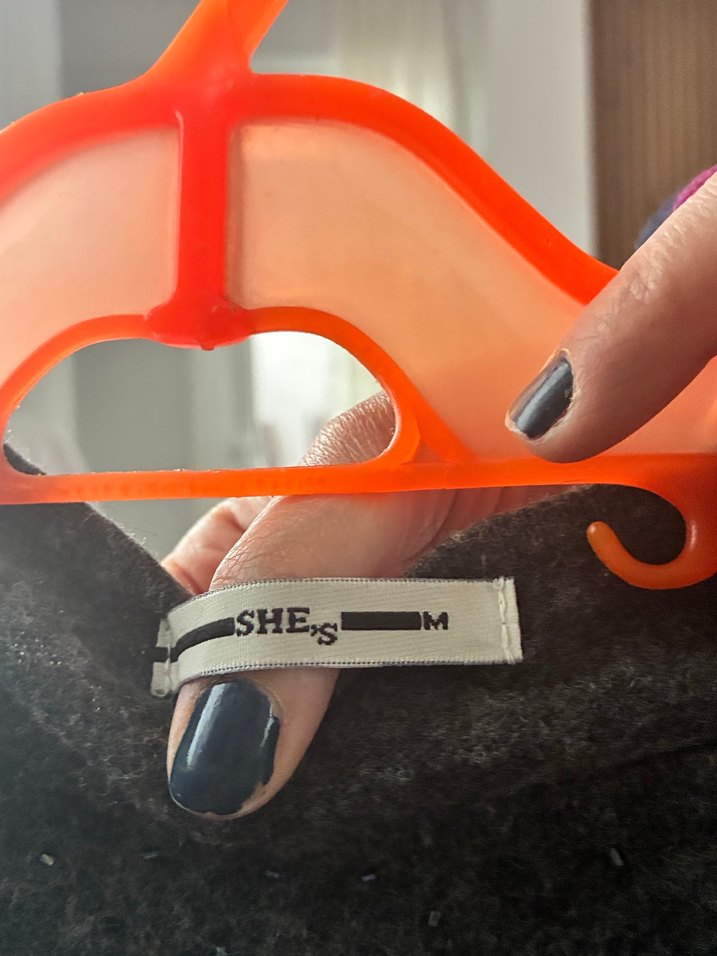 Gri Kadın Triko Uzun Kollu Kazak - Görsel 3