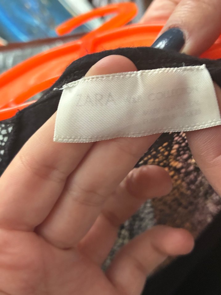 Siyah kolsuz bluz - Görsel 3