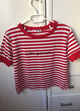 Çizgili tshirt