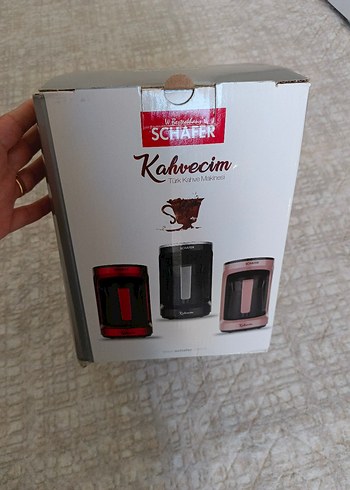 Beden Renk Siyah Schafer Kahve Makinesi