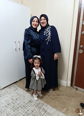 44 Beden Tesettür abiye elbise