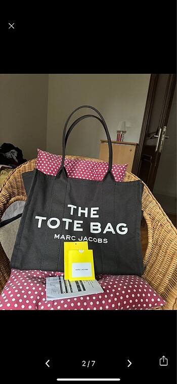 Marc Jacobs Marc Jacobs Tote Bag L Siyah Orjinal