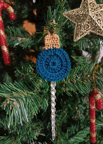 Örgü Yılbaşı Süsleri - Görsel 2