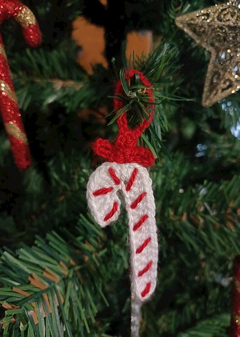 Örgü Renkli Yeni Yıl Süsü - Görsel 3