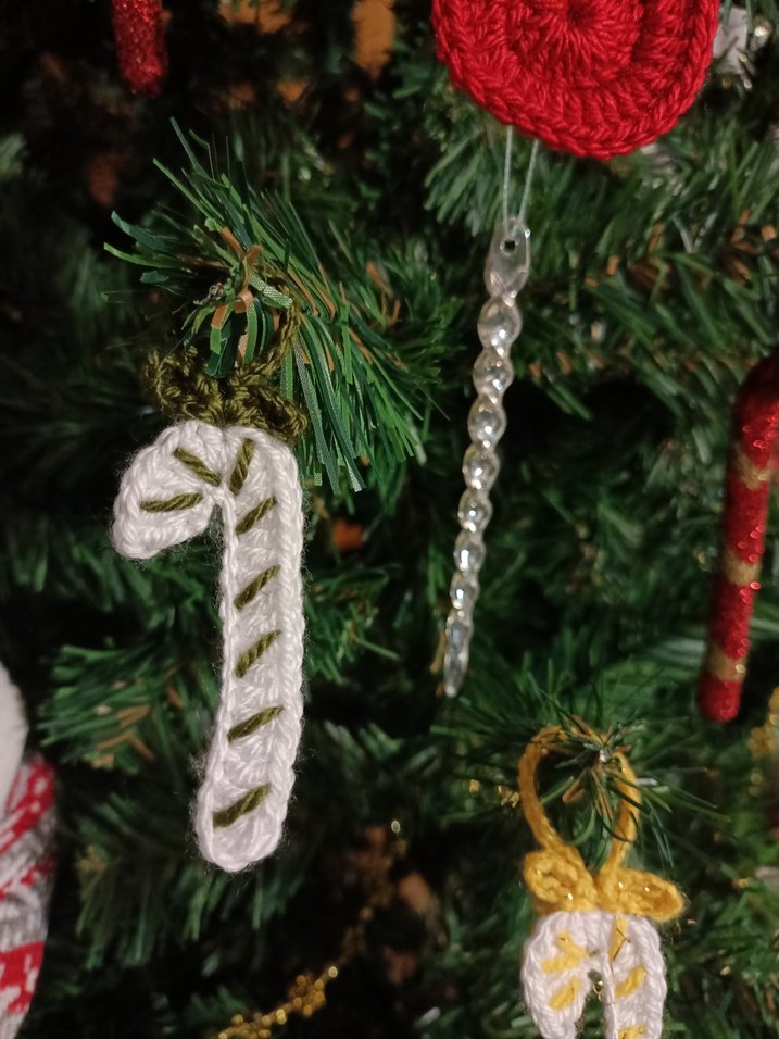 Renkli Örgü Yılbaşı Süsü - Görsel 3