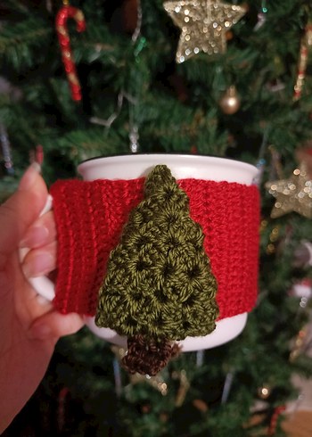 Yılbaşı Temalı Bardak Kılıfı - Görsel 2