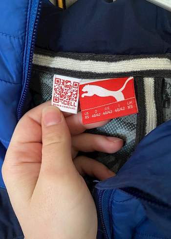 Erkek kadin Mavi Fermuarlı Kayak Ceketi - Görsel 3