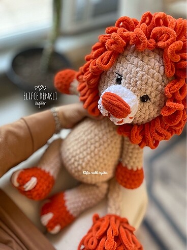 No Brand #amigurumi #oyuncakaslan #oyuncak #peluşoyuncak 