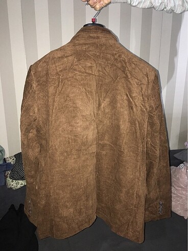 xl Beden kahverengi Renk Erkek blazer ceket