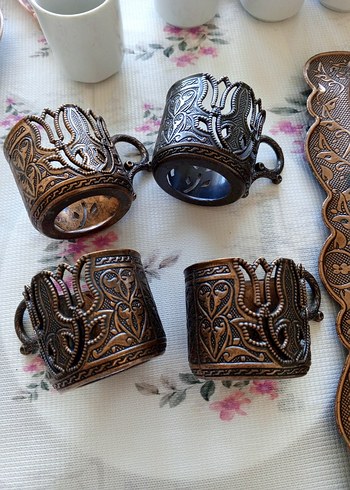 BAKIR KAHVE TAKIMI - Görsel 3