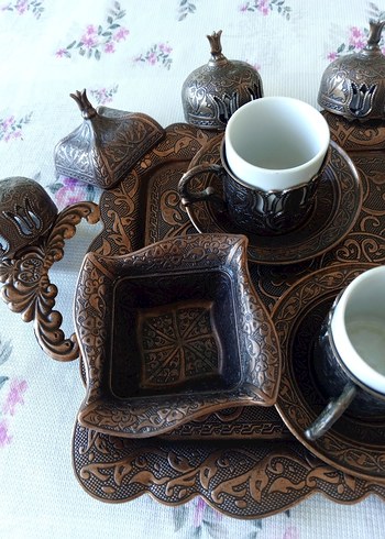 BAKIR KAHVE TAKIMI - Görsel 10