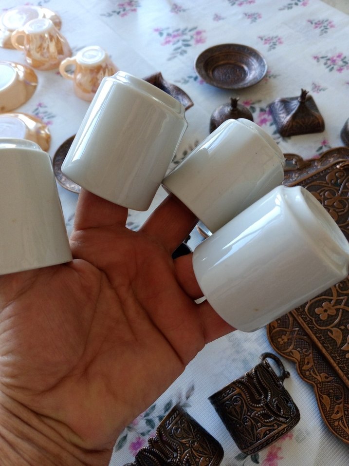 BAKIR KAHVE TAKIMI - Görsel 2