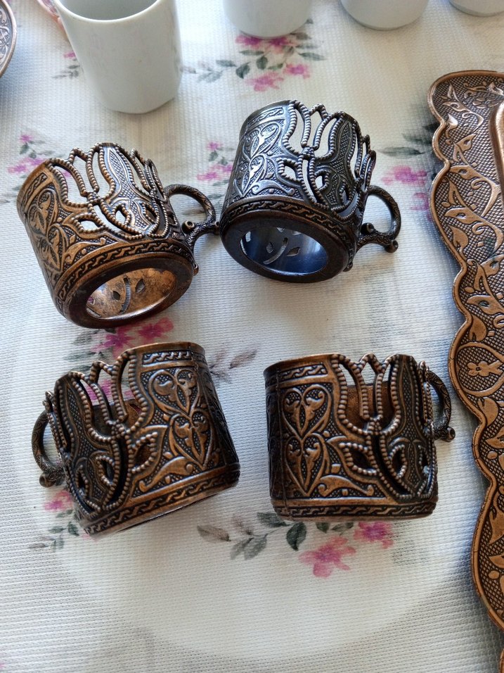 BAKIR KAHVE TAKIMI - Görsel 3