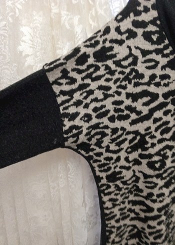 LEOPAR DEGAJE YAKA TUNİK - Görsel 3