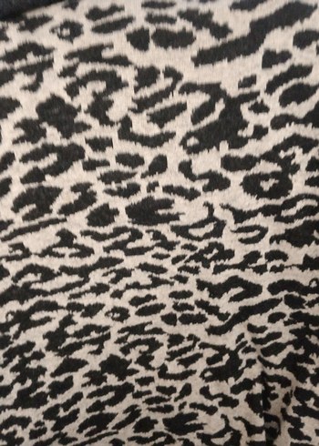 LEOPAR DEGAJE YAKA TUNİK - Görsel 5