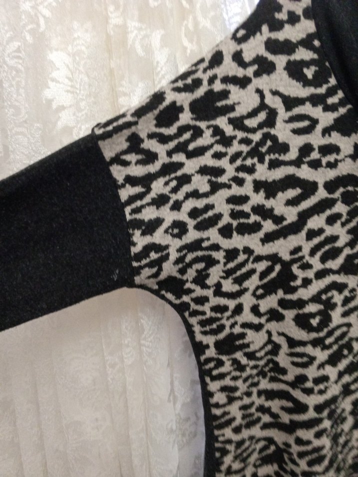 LEOPAR DEGAJE YAKA TUNİK - Görsel 3