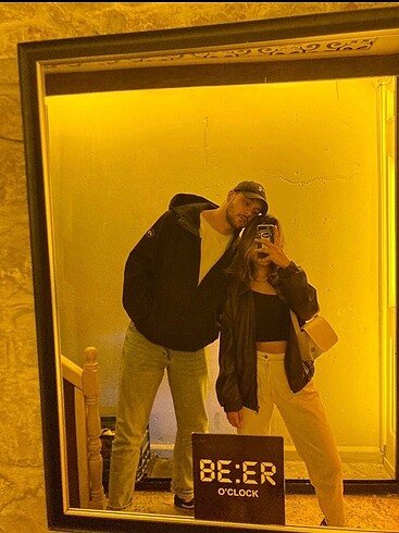 m Beden Deri ceket