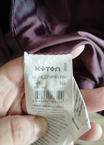 36 Beden Koton mont