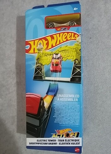  Hotwheels Electric TOWER, sıfır, kutulu ürün