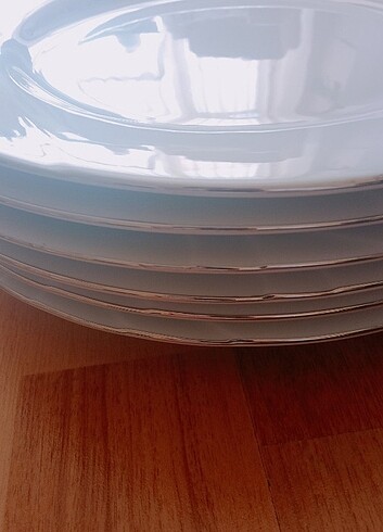 Güral Porselen 6 lı güral porselen servis tabağı 