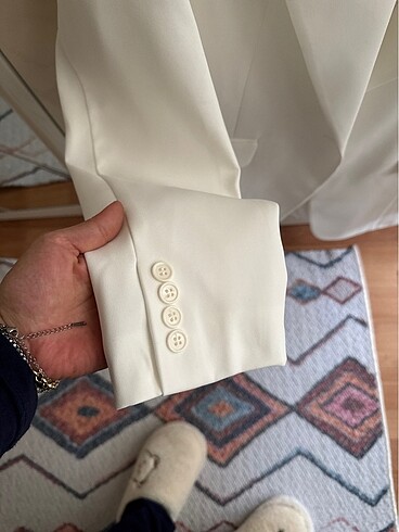 Diğer Beyaz blazer ceket