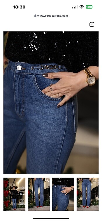 Detaylı jean