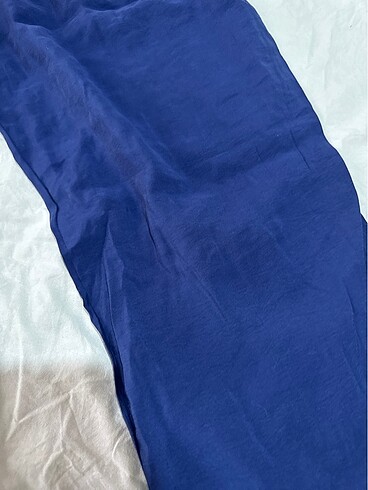 Massimo Dutti Massimo mavi tensel kumaş