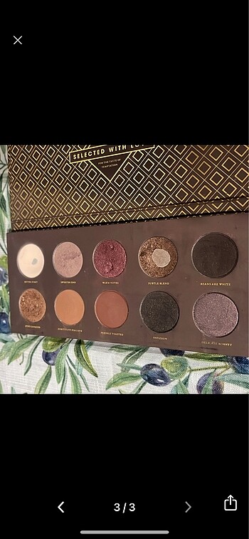 MAC zoeva far paleti