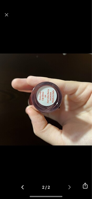 Dora dora joy lip oil