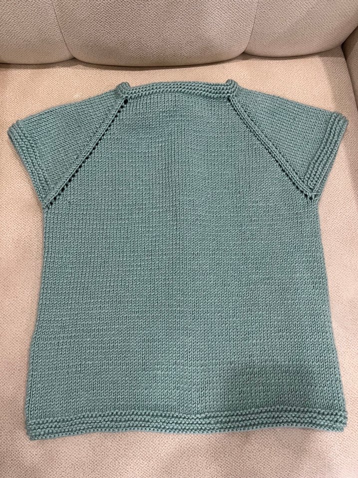 Mint yeşili erkek bebek yelek - Görsel 3