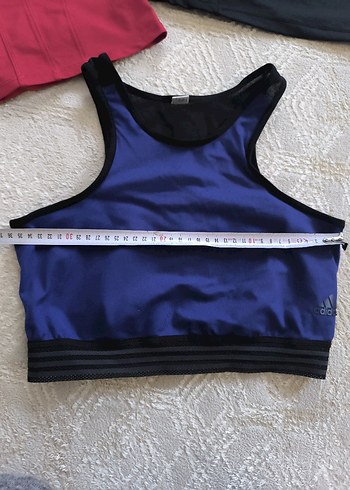 Siyah Straplez Mini Kadın Spor Üstü - Görsel 5