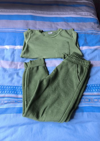 Mavi Baskılı Erkek Çocuk Eşofman Takımı - Görsel 14