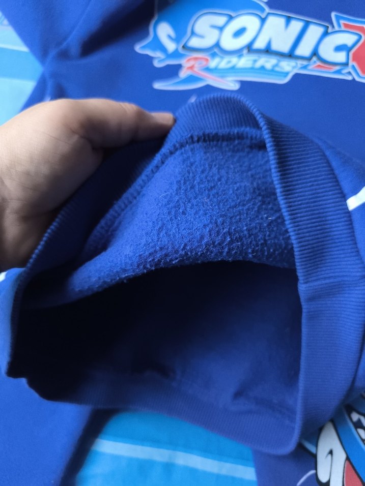 Mavi Baskılı Erkek Çocuk Eşofman Takımı - Görsel 3