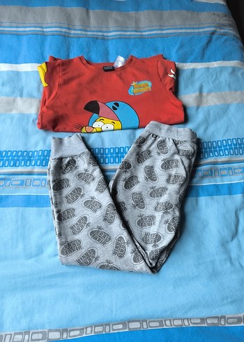 Renkli Baskılı Kapüşonlu Erkek Takım takım fiyatı 450 - Görsel 17