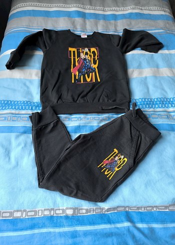 Renkli Baskılı Kapüşonlu Erkek Takım takım fiyatı 450 - Görsel 7