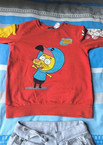 Renkli Baskılı Kapüşonlu Erkek Takım takım fiyatı 450 - Görsel 16