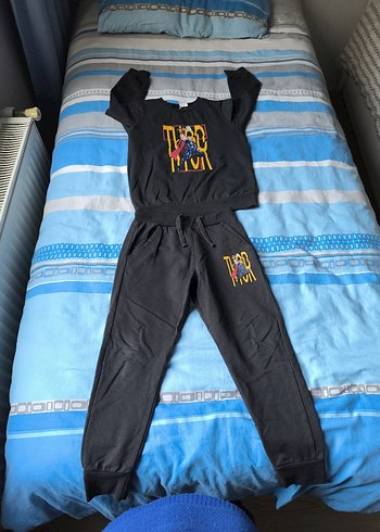 Renkli Baskılı Kapüşonlu Erkek Takım takım fiyatı 450 - Görsel 6