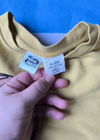 Sarı Baskılı Erkek Çocuk Eşofman Takımı - Görsel 3