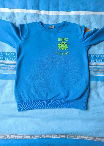 Sarı Baskılı Erkek Çocuk Eşofman Takımı - Görsel 8