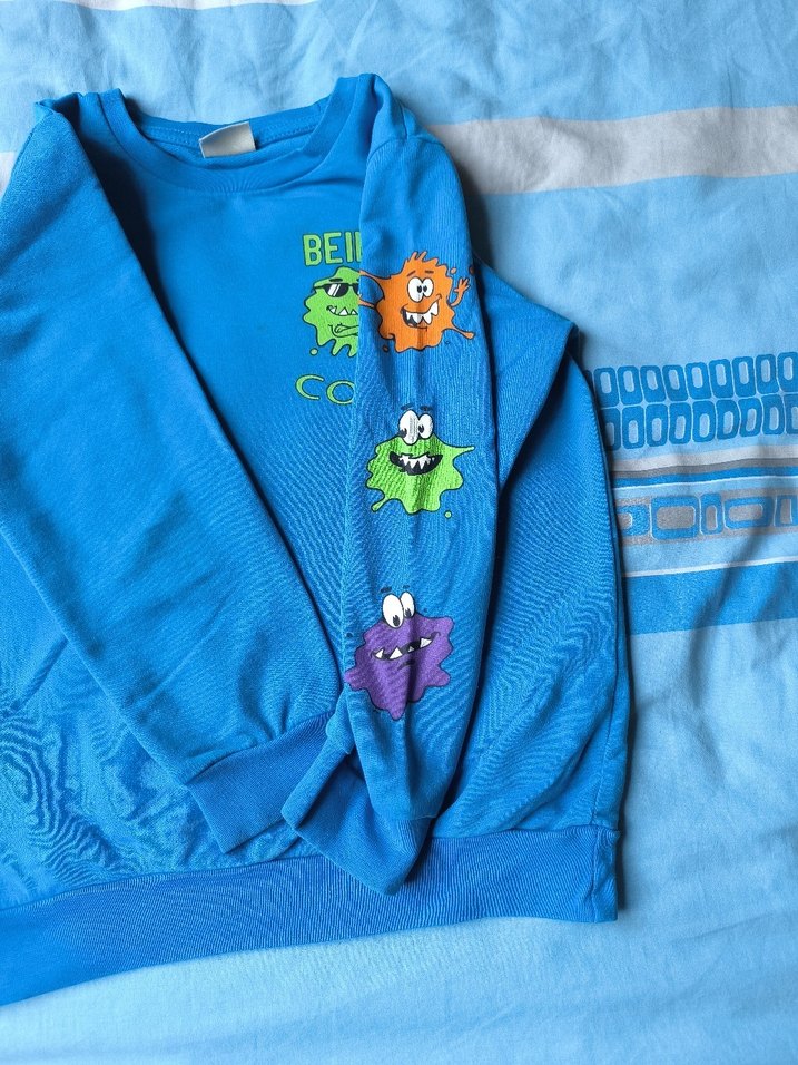 Sarı Baskılı Erkek Çocuk Eşofman Takımı - Görsel 5