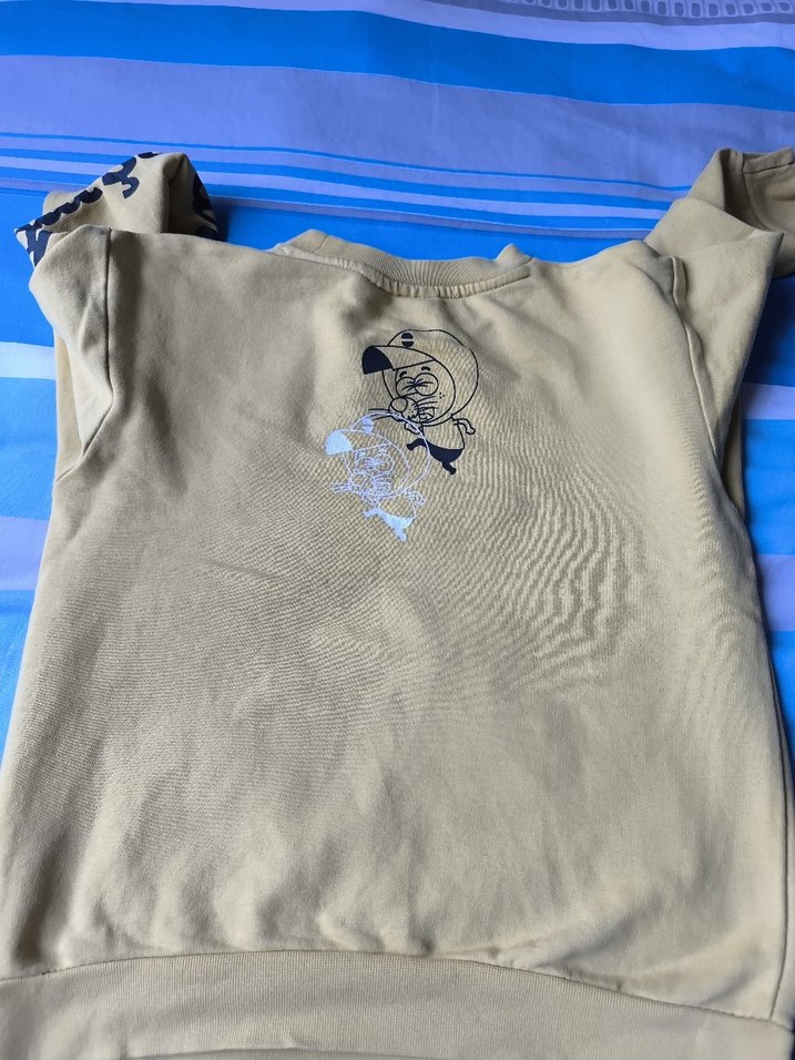 Sarı Baskılı Erkek Çocuk Eşofman Takımı - Görsel 2