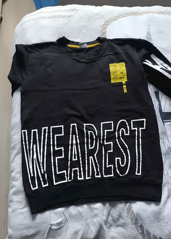 Gri Baskılı Kapüşonsuz Erkek Tişört - Görsel 8