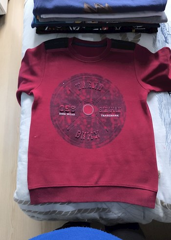 Gri Baskılı Kapüşonsuz Erkek Tişört - Görsel 2