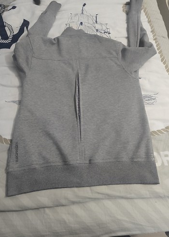 Gri Erkek Düğmeli Orta Boy Mont - Görsel 6