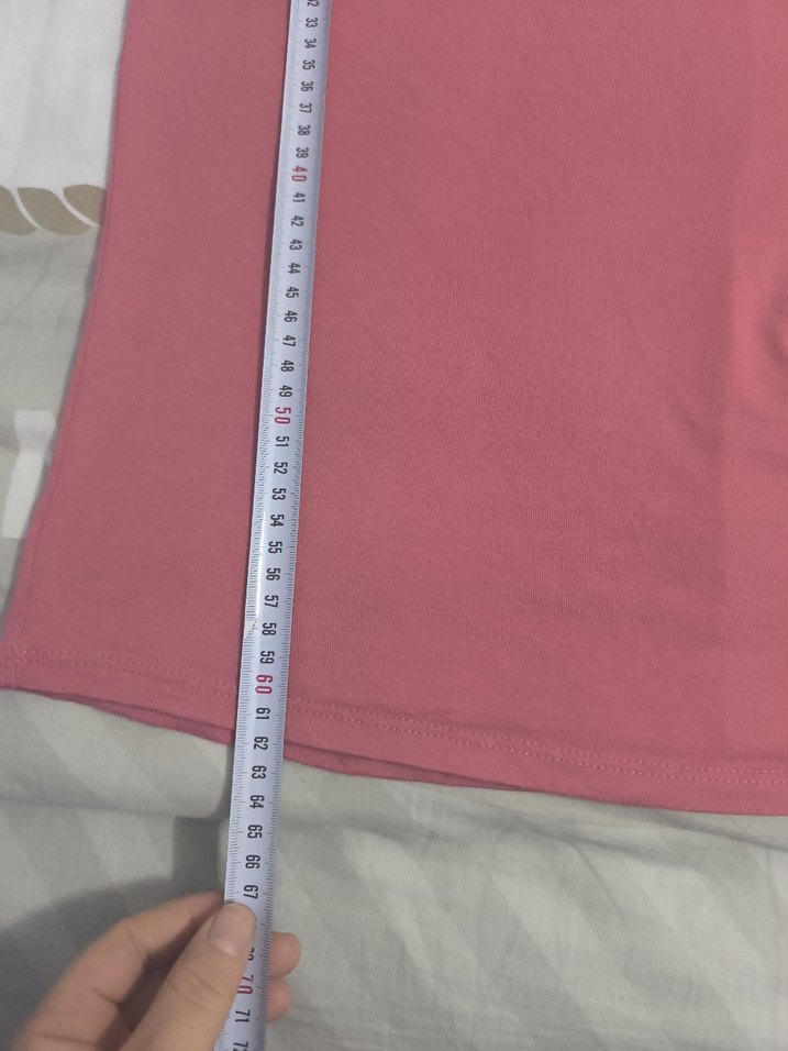 Dantel Detaylı Pembe Kadın Tişört - Görsel 4