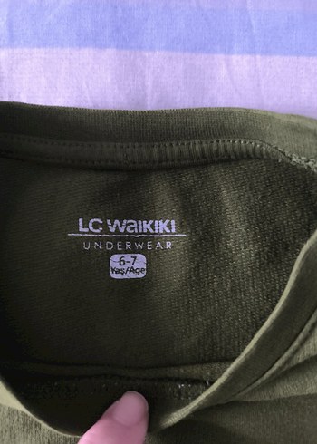 Erkek Çocuk Haki Uzun Kollu Sweatshirt - Görsel 3