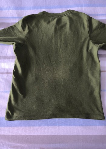 Erkek Çocuk Haki Uzun Kollu Sweatshirt - Görsel 5