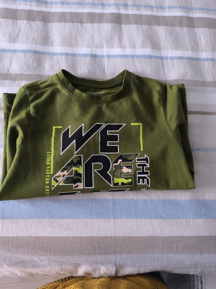 Erkek Çocuk Haki Uzun Kollu Sweatshirt - Görsel 4