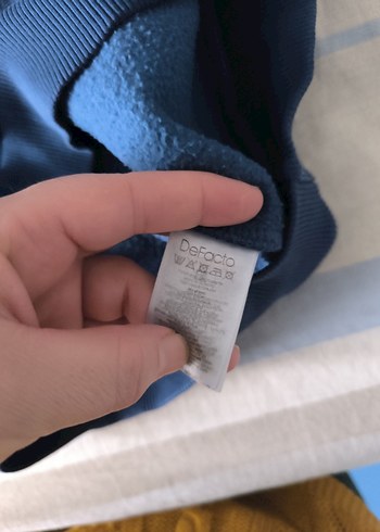 Beyaz Baskılı Erkek Çocuk Sweatshirt - Görsel 7